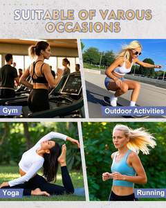 กระเป๋าเป้สะพายหลังสำหรับออกกำลังกายสำหรับผู้หญิงผู้ชาย, กระเป๋าเชียร์ลีดเดอร์, กระเป๋าออกกำลังกายน้ำหนักเบาพร้อมช่องใส่รองเท้า, กระเป๋าเป้สะพายหลังกีฬากันน้ำพร้อมช่องใส่ของเปียก - Product Image 5