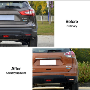 ไฟเบรค LED สำหรับ Nissan Qashqai <span class=keywords><strong>X</strong></span>-<span class=keywords><strong>Trail</strong></span> Teana Altima ไฟตัดหมอกสำหรับรถยนต์ Infiniti Q50 Q70 QX30กันชนหลัง QX80 - Product Image 6
