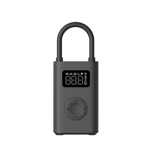 Mini Portable Tire Inflator Digital Display 12V Lithium <b>Battery</b> Single Cylinder Car Air <b>Pump</b> - Product Image 4