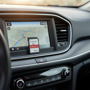 การ์ด <span class=keywords><strong>SD</strong></span> ระบบนำทาง GPS OEM ความจุ 64GB พร้อมการรับประกัน 1 ปี ได้รับการรับรองมาตรฐาน CE RoHS FCC สำหรับ Kia Compact 4.X Sportage Europe V90 Class10 - Product Image 5