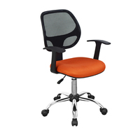 Chaise de bureau exécutive moderne et élégante NSW Luxury, avec dossier en maille, hauteur réglable, accoudoirs fixes, roulettes pivotantes et structure métallique