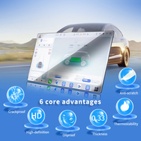 Autocollants de protection d'écran pour Jetour DASHING 2026 – Film en verre trempé pour Carplay, médias vidéo et accessoires de véhicule – Vente en gros
