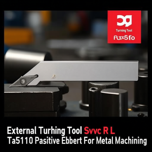 Herramienta de Torneado Externo Svjc R L Ta5110 con Inserto Positivo para Mecanizado de Metales - Product Image 3
