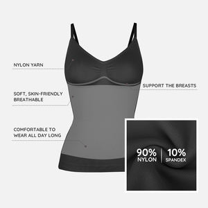 Hexin vente en gros de marque privée contrôle du ventre débardeurs pour femmes caraco gilet sans couture corps Shaper Shapewear pour les femmes - Product Image 3