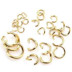 Aros Abiertos de Acero Inoxidable, Anillos en C, Accesorios para Joyería, Colores Variados, Accesorios para Manualidades, 10mm 12mm 14mm - Product Image 4