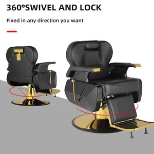 Chaise de salon de coiffure professionnelle de qualité supérieure, mobilier commercial moderne pour salon de beauté et barbier - Product Image 1