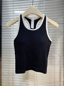Ropa interior de entrenamiento Sujetador deportivo Tops Mujeres Almohadilla de pecho extraíble Fitness Classic Racerback Tank Top Gym Push up Running Yoga Vest - Product Image 2