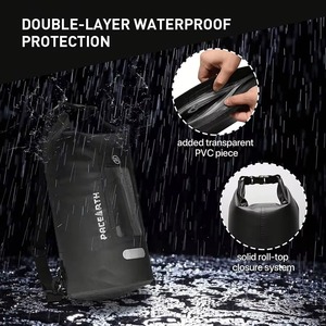 Sac étanche MINGCHAN en PVC transparent tactile avec fenêtre, idéal pour la randonnée, la plage, la natation, le camping, la pêche et le <span class=keywords><strong>kayak</strong></span> - Product Image 2