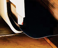 Feuille de protection en plastique HDPE durable remplace les palettes en bois pour un transport économique et hygiénique