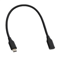 Kabel USB 3.1 Gen 2 4K 60Hz 100W USB 3.1 USB3.2 Gen2x2 20Gbps Tipe C 5A Pengisian Cepat USB C Male ke Female Video PD