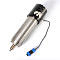 Moteur de broche refroidi par eau DECI ATC de haute qualité 1Kw 334Hz 18000 tr/min pour machine de fraisage CNC, collet de 10 mm, broche à 4 pôles