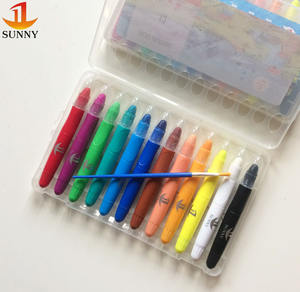 カスタム印刷されたロゴクレヨン誕生日パーティー用OEMサービス利用可能プロモーションクレヨンあなたのブランド名子供イベント - Product Image 2