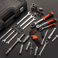 Kit de cliquet WeiBaiDa 142 pièces, kit de réparation automobile complet et personnalisable pour l'entretien