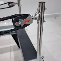 Máquina de Pilates Reformer Comercial de Aluminio con Certificación CE, Telescópica, Duradera, Personalizada OEM, para Ejercicios de Core, Venta al por Mayor