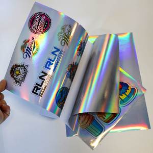 Papel Adhesivo de Vinilo Impermeable de 210x297 mm, Imprimible con Tinta Holográfica, Autoadhesivo, Activado por Agua para una Fácil Adhesión - Product Image 4