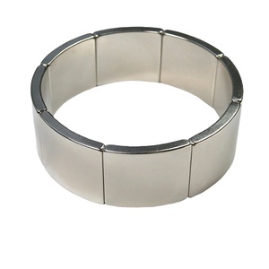 Piezas de Motor magnético redondo de la serie <span class=keywords><strong>DK</strong></span>, imán de neodimio con patrón de segmento de arco de Rotor de estator, producto compuesto permanente Ndfeb - Product Image 2