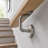 Balustrade en verre moderne en acier inoxydable 304 Condibe, résistante à la rouille, à monter soi-même pour villas, hôtels, balcons, escaliers et balustrades d'appartements