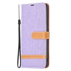 Para <span class=keywords><strong>Samsung</strong></span> <span class=keywords><strong>Galaxy</strong></span> A54/A34 5G Jeans Funda de cuero con tapa, funda tipo billetera para <span class=keywords><strong>Galaxy</strong></span> S23 S24 Plus S25 - Product Image 1