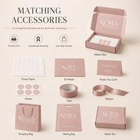 Bedruckte Bekleidungs-Versandkartons aus Wellpappe, Recycelbare Rosa Express-Versandtaschen, Abonnement-Geschenkboxen für Kleinunternehmen