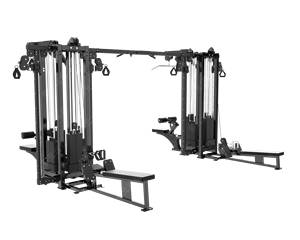 Équipement de musculation complet, machine de musculation commerciale en acier inoxydable à 8 stations pour la musculation des jambes, des triceps et un entraînement complet du corps - Product Image 3