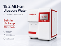 PHILLI-PURE UV Low Organic Type Ultrareines Wassersystem 10-60L/h für Krankenhaus HPLC & Chromatographie-Analyse