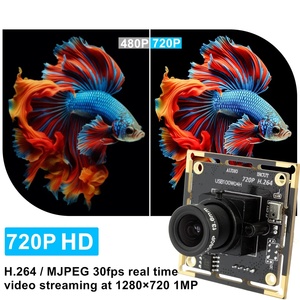 Elp 720p HD <span class=keywords><strong>USB</strong></span> máy ảnh H264 mã hóa 30fps nhỏ gọn 32x32mm nhúng mô-đun với Mic cho máy tầm nhìn Pi jetson OTG <span class=keywords><strong>Linux</strong></span> giành chiến thắng - Product Image 2