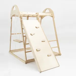 Sân Chơi Trong Nhà Cho Trẻ Em Và Trẻ Mới Biết Đi Leo Núi TrượT Dây Leo Tường Leo Khỉ Thanh Đu - Product Image 5