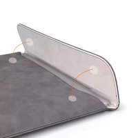 Sac pour ordinateur portable antichoc ultra-mince personnalisé sac pour ordinateur portable en cuir PU sac d'ordinateur tablette étanche étui pour ordinateur portable pour Macbook