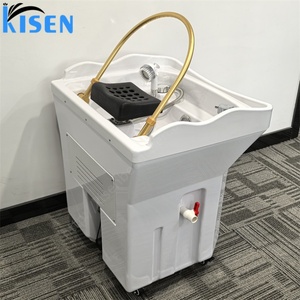 อ่างสระผมไฟฟ้าแบบพกพาไร้ท่อ ยี่ห้อ KISEN พร้อมที่วางศีรษะ ราคาสำหรับอ่างสระผมสปา - Product Image 4