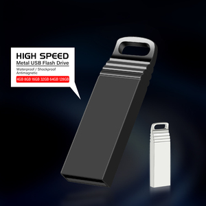 Jaster Original chips 4GB 8GB 16GB Usb Flash Drive 32GB 64GB Memoria de alta velocidad con llavero metal pendrive u disco - Product Image 2