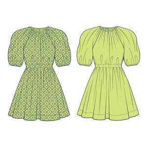 ביגוד יצרנים מותאם אישית נשים בגדים מסקיצה לחיים, oem odm לוגו מותאם אישית באיכות גבוהה מעצב שמלות נשים שמלות - Product Image 2