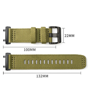 Cinturino Sportivo in Nylon Win-Win per Amazfit <span class=keywords><strong>Trex</strong></span> 3 <span class=keywords><strong>Trex</strong></span> <span class=keywords><strong>2</strong></span>, Cinturino Sostitutivo Durevole e Traspirante - Product Image 3