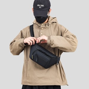 Wholesale Men's <b>Chest</b> Bag Casual Crossbody Bag USB Charging Lightweight Nylon Travel Outdoor Backpack - Product Image 4