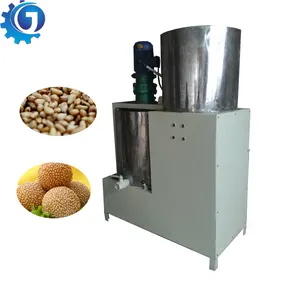 Professionele sesamzaadjes wassen cleaning pellen peeling machine sesamzaadjes peel scheiden machine