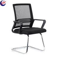 Silla de Oficina Simple con Respaldo, Apta para Computadora y Dormitorio, Ideal para Capacitación y Negociación