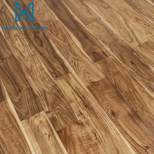 Suelo de <span class=keywords><strong>Madera</strong></span> Maciza de Acacia de 18 mm de Espesor, <span class=keywords><strong>Madera</strong></span> Dura para Interiores con Diseño Tradicional Liso, <span class=keywords><strong>Color</strong></span> Chino para Sala de Estar - Product Image 4