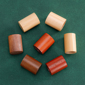 Tutup Botol Parfum Kayu Sederhana Grosir, Tutup Parfum Bambu Custom 15mm, Tutup Kayu untuk Botol Parfum - Product Image 3