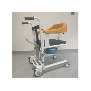 Máquina de Transferencia para Personas Mayores, Multifuncional, de Acero Inoxidable, Ayuda para Caminar, Silla Cómoda, Silla de Ducha - Product Image 1