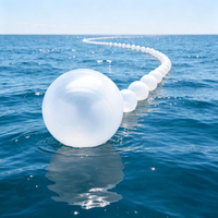 Boule flottante creuse en plastique HDPE pour bassin de stockage de liquides chimiques en extérieur