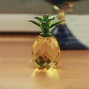 Crystal Craft Glass Paperweight Bức Tượng Đồ Trang Trí Pha Lê Dứa Cho Quà Tặng Trang Trí Nhà - Product Image 1
