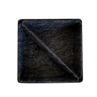 Tiroir de rangement pour bureau, naturel, en feutre