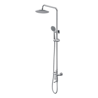 Mitigeur d'eau chaude froide au design moderne ensemble de mitigeurs de douche en laiton mitigeur de douche avec mitigeur de douche à main