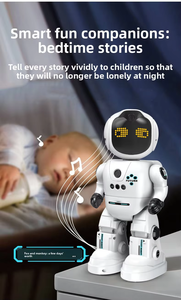 <span class=keywords><strong>Petit</strong></span> robot intelligent programmable, marchant, parlant, <span class=keywords><strong>avec</strong></span> expressions mathématiques, jouet éducatif précoce, robot interactif IA, cadeau <span class=keywords><strong>pour</strong></span> enfants - Product Image 6