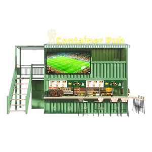Conteneur en acier extensible de 20 pieds, café, boutique préfabriquée, Coupe <span class=keywords><strong>du</strong></span> <span class=keywords><strong>monde</strong></span> de football 2026, pub, cuisine, restaurant de restauration rapide - Product Image 6