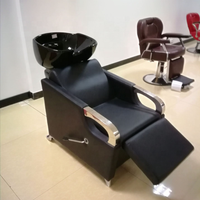 Nouveau fauteuil de lavage Royal avec bac, pour salon de coiffure, salon de beauté, salon de barbier, vente en gros de mobilier de salon