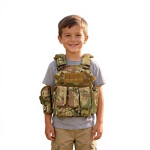 Chaleco Táctico Personalizado con Logotipo, Impermeable, Transpirable, Ajustable, Chaleco de Paintball, Chaleco Táctico Modular para Exteriores - Product Image 5