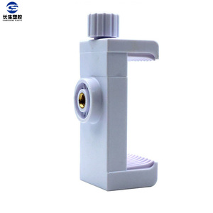 Support de téléphone en plastique Changsheng avec clip de fixation, support de bureau télescopique à filetage 1/4, en matériau ABS - Product Image 2