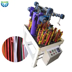 Full Automatic Shoelace Tipping Braiding Machine