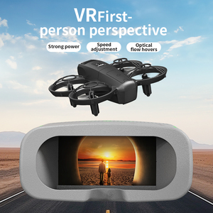 Mini-<span class=keywords><strong>drone</strong></span> <span class=keywords><strong>VR</strong></span> X228 avec double caméra HD, moteur brushless, portable pour l'extérieur, idéal pour débutants, photographie aérienne RC, jouet <span class=keywords><strong>drone</strong></span> UAV avec écran pour enfants - Product Image 5