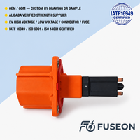 Kabel Harness Konektor Tegangan Tinggi 600V MSD Manual Service Disconnect Cable Assembly untuk Baterai EV OEM